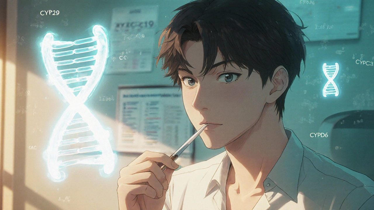 Pharmacogenomic Testing for SSRIs: How CYP2C19 and CYP2D6 Affect Side Effects