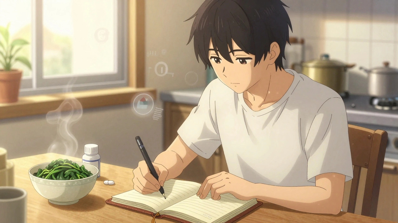 Using Food Diaries on Warfarin: Track Vitamin K to Stay Safe